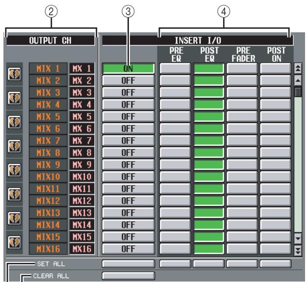YAMAHA PM5D-RH - ① Insert view - 1