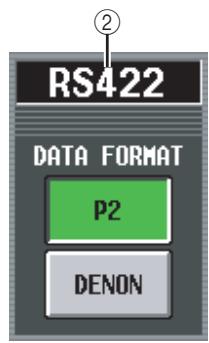 YAMAHA PM5D-RH - ② RS422 DATA FORMAT - 1