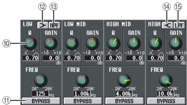 YAMAHA PM5D-RH - LOWER/UPPER (only for MIX channels and STEREO A/B channels) - 1