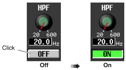 YAMAHA PM5D-RH - Operating the buttons - 1