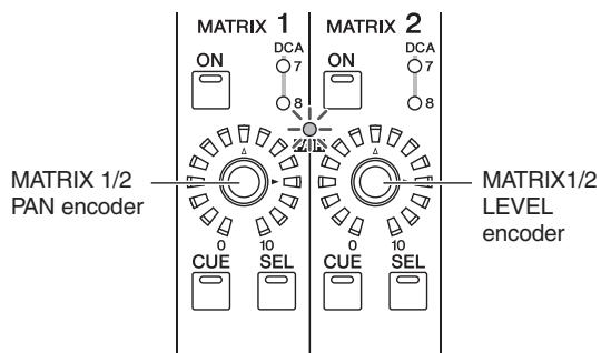 YAMAHA PM5D-RH - - If MATRIX channels are paired - 1