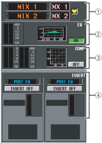 YAMAHA PM5D-RH - CH VIEW (Channel view) screen - 2