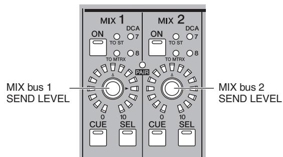 YAMAHA PM5D-RH - - If the VARI type MIX bus is not paired - 1