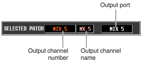 YAMAHA PM5D-RH - Click the grid where the desired patch-source and patch-destination intersect. - 1