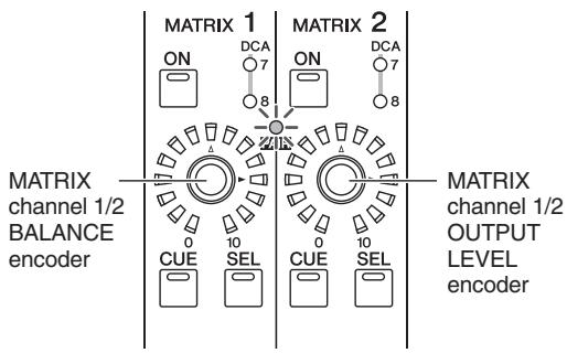 YAMAHA PM5D-RH - - If MATRIX channels are paired - 1