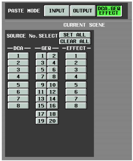 YAMAHA PM5D-RH - - When PASTE MODE = OUTPUT - 2