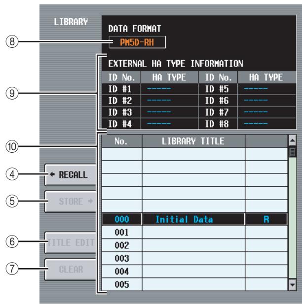 YAMAHA PM5D-RH - EXTERNAL HA TYPE INFORMATION - 1