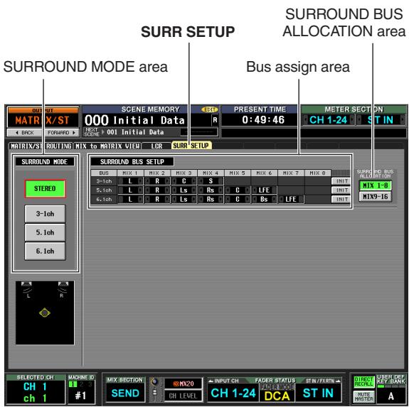 YAMAHA PM5D-RH - Basic settings for surround buses - 1