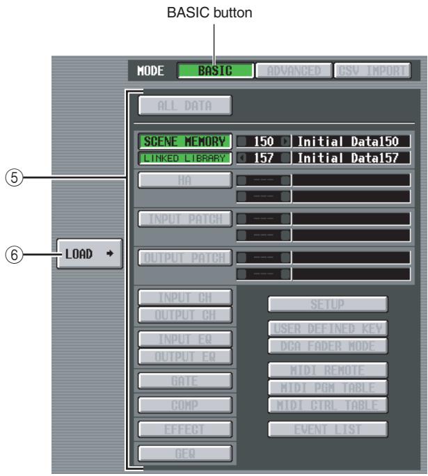 YAMAHA PM5D-RH - BASIC mode - 1