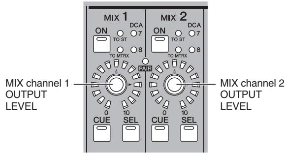 YAMAHA PM5D-RH - - If MIX channels are not paired - 1