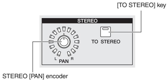 YAMAHA PM5D-RH - Sending a signal from an input channel to the STEREO bus - 2