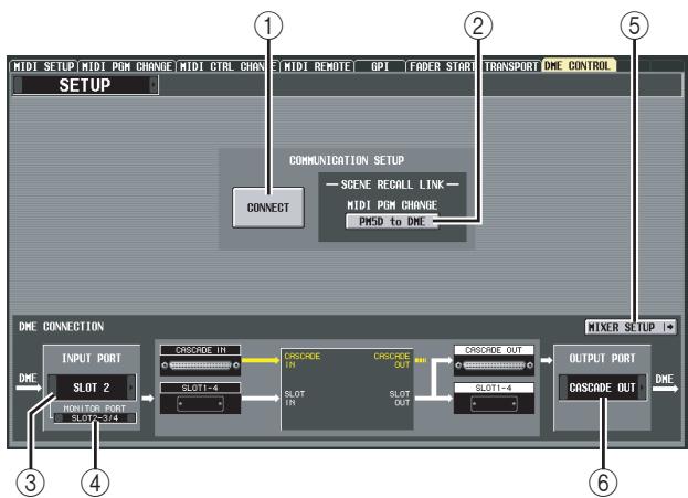 YAMAHA PM5D-RH - □ Initiating communication between the PM5D and the DME series unit - 1