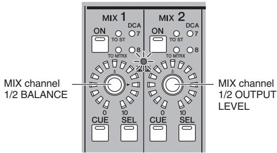 YAMAHA PM5D-RH - - If MIX channels are paired - 1