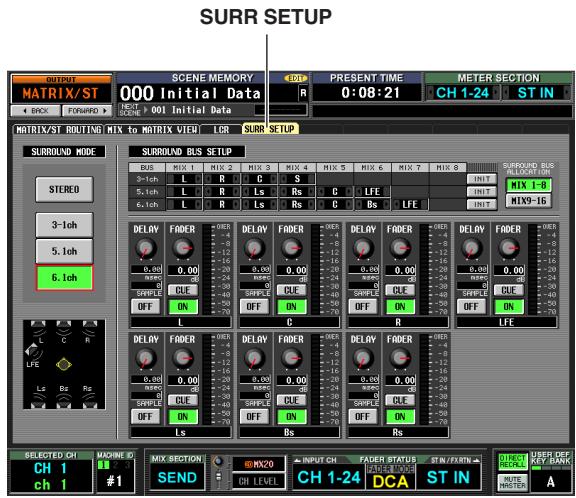 YAMAHA PM5D-RH - Basic settings for surround buses - 2