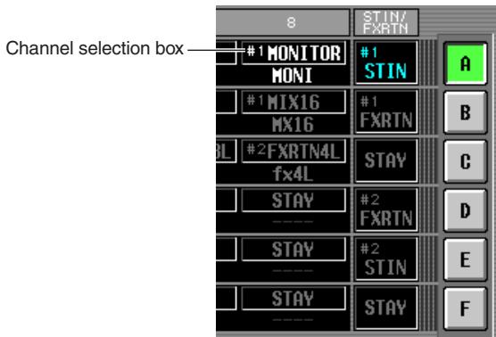 YAMAHA PM5D-RH - Assigning the FADER MODE section layer - 2