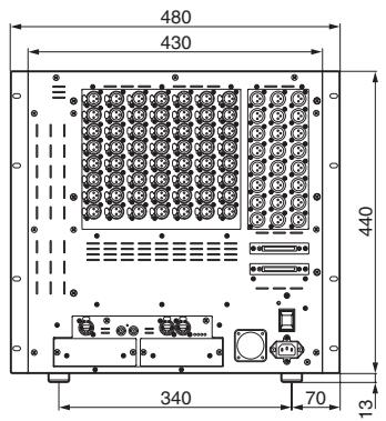 YAMAHA PM5D-RH - Dimensions - 3