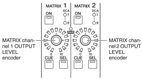 YAMAHA PM5D-RH - - If MATRIX channels are not paired - 1