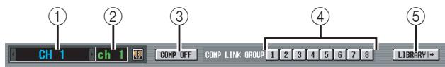 YAMAHA PM5D-RH - COMP PARAM (Compressor parameter) screen - 2
