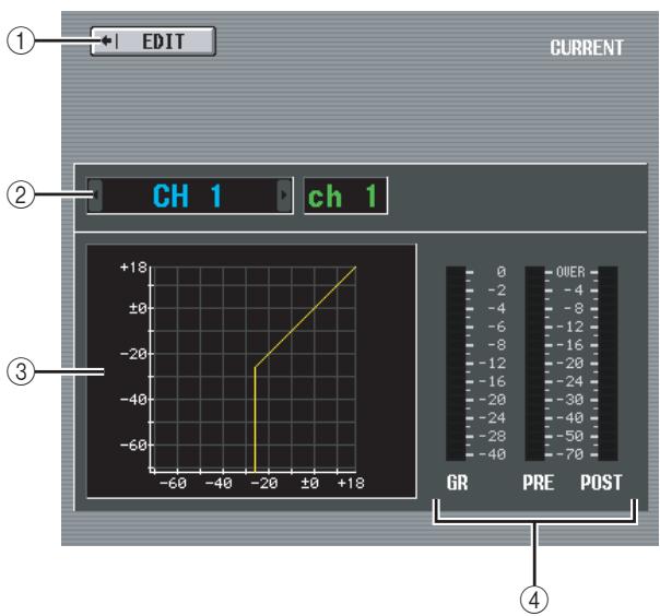 YAMAHA PM5D-RH - GATE LIBRARY screen - 2