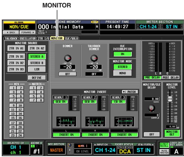 YAMAHA PM5D-RH - MONITOR screen - 1