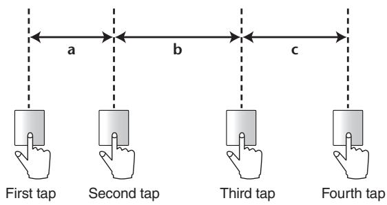 YAMAHA PM5D-RH - Move the cursor to the TAP TEMPO button, and repeatedly press the [ENTER] key at the desired tempo. (Alternatively, repeatedly click the TAP TEMPO button.) - 1