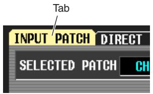 YAMAHA PM5D-RH - □ Tabs - 1