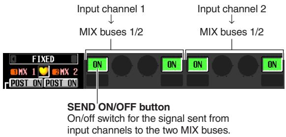 YAMAHA PM5D-RH - CH to MIX (Channel to mix) - 4