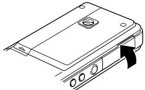 YAMAHA POCKETRAK CX - Mise en place d'une carte mémoire microSD - 3
