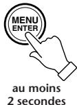 YAMAHA POCKETRAK CX - Réglage des options de menu - 1