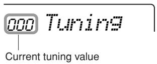 YAMAHA PSR-E323 - Tuning - 1