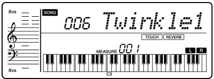 YAMAHA PSR-E323 - Start the Lesson. - 4
