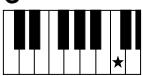 YAMAHA PSR-E323 - ● Easy Chords - 1