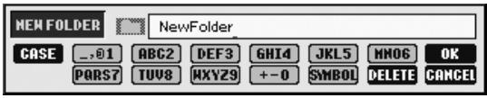 YAMAHA PSR-S710 - Dans l'écran file selection, sélectionnez l'onglet (USER ou USB) sur lequel vous souhaitez sauvegarder les données à l'aide des touches [▲][▶] de TAB. - 2
