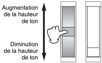 YAMAHA S70 XS - Molette de variation de ton - 1