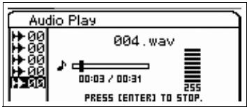 YAMAHA S70 XS - Écran play file (reproduction de fichier) - 1
