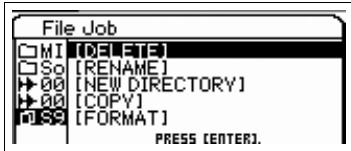YAMAHA S70 XS - Tâche de fichier (file job) - 1