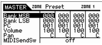 YAMAHA S70 XS - Preset - 1