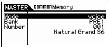 YAMAHA S70 XS - Memory (mémoire) - 1
