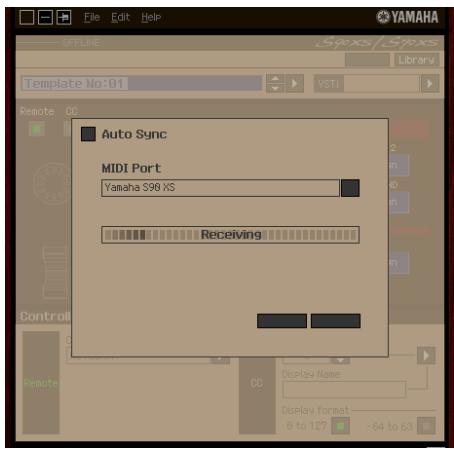YAMAHA S90 XS REMOTE EDITOR - Operation flow from starting the application to closing it - 1