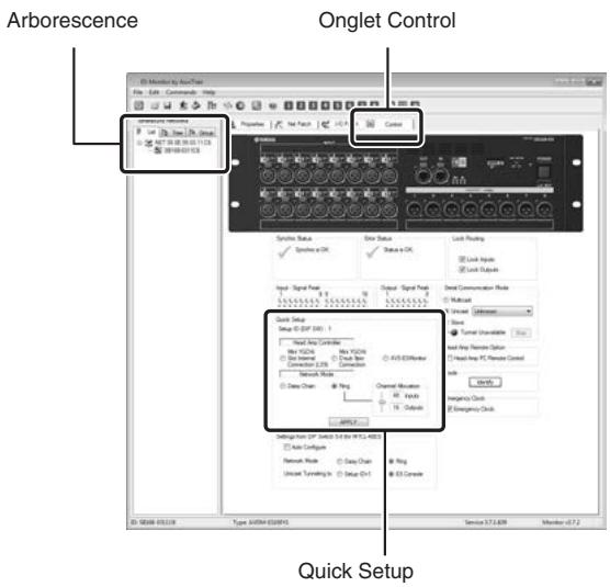 YAMAHA SB168-ES - Procedure de configuration - 1