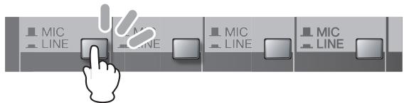 YAMAHA STAGEPAS 300 - Reglez les commandes LEVEL et MASTER LEVEL au minimum (sur zéro). - 2
