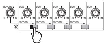YAMAHA STAGEPAS 500 - Application d'une réverbération ou d'un écho au son - 2