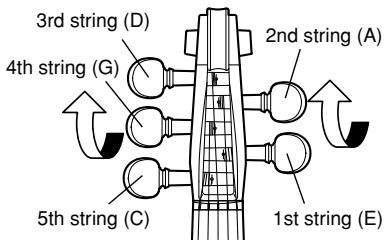 YAMAHA SV-255 - (Pleaseseretothissectionwhenchangingthestrings) - 7