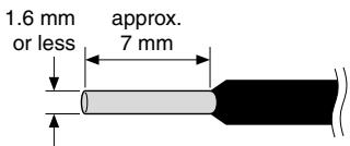 YAMAHA T-5N - ● Cable preparation - 2