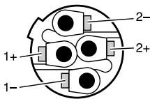 YAMAHA T-5N - ● Speakon connector - 5