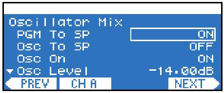 YAMAHA TX6N - Mixage de l'oscillateur - 1