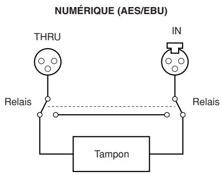 YAMAHA TX6N - Sortie de contournement pour les connexions numériques - 1