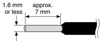 YAMAHA XH-200 - Cable preparation - 2