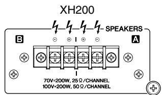 YAMAHA XM-4080 - Connecting the Plug and Cord - 2