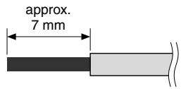 YAMAHA XM-4080 - Cable preparation - 1